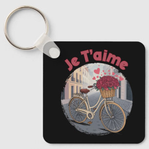 Llavero Te Amo París Cita de Amor Día de San Valentín en F