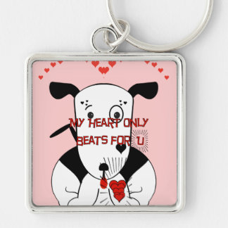 Llavero Te amo Petey el Terrier Bull