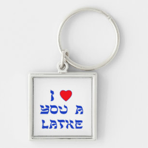 Llavero Te amo un Latke