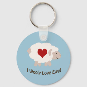 Llavero ¡Te Amo Woolly!