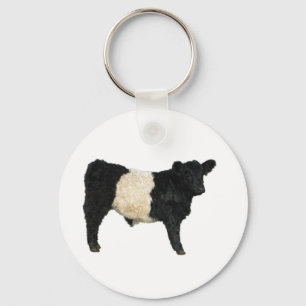 Llavero ¿Te apetece un Oreo? Vaca Galloway Bellada