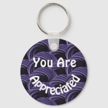 Te Aprecian Los Círculos Negros Púrpura Gracias