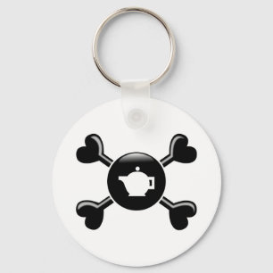 Llavero Té de la bandera pirata