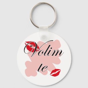 Llavero Te de Volim - servio - te amo