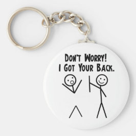 Llavero ¡Te Dejo La Espalda!