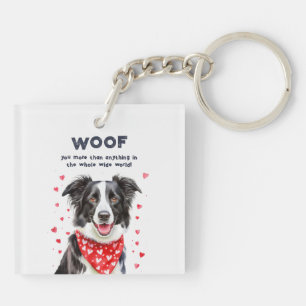Llavero Te duele más que Bandana del Corazón del Collie Fr