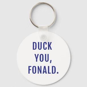 Llavero Te engañan Fonald Funny Trump político