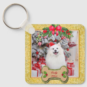 Llavero Te Ladro un Feliz Navidad Regalo Personalizado par