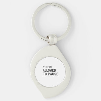 Llavero "Te Permite Pausar."