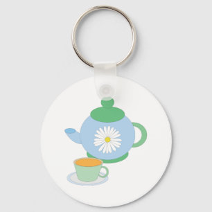 Llavero Té Pot and Cup
