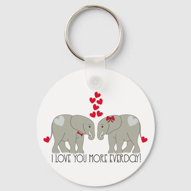 Llavero ¡Te Quiero Más Todos Los Días! (Anverso)