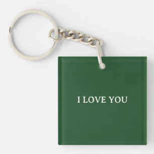 LLAVERO TE QUIERO Y