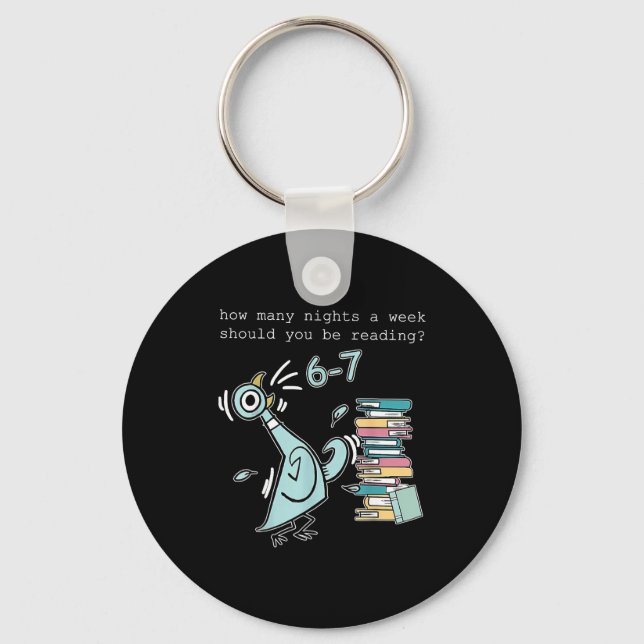 Llavero Teacher 67 How Many Nights A Week Should You Be Re (Anverso)