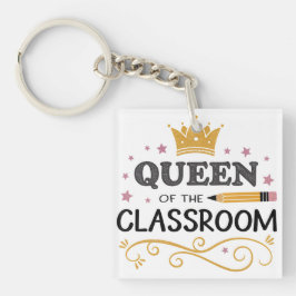Llavero Teacher Appreciation Gift – Queen of the Classroom