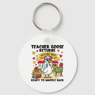 Llavero Teacher Goose Regresa 