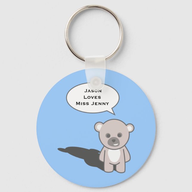Llavero Teacher_Keychain1(Personalizar) (Anverso)
