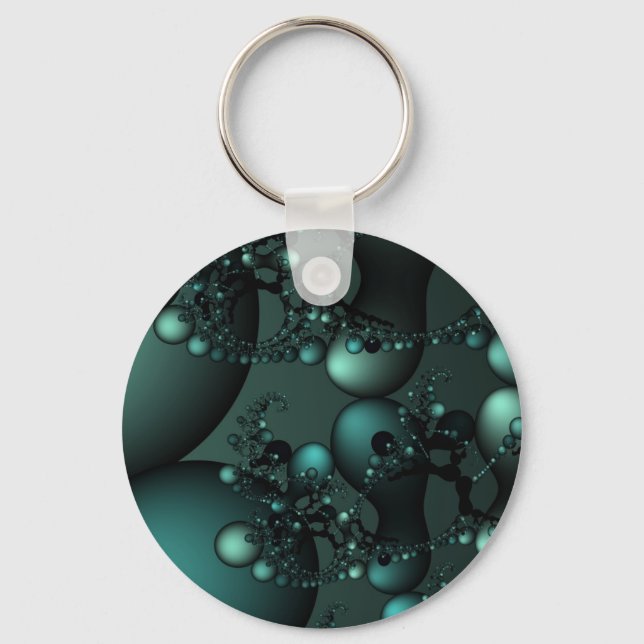 Llavero Teal pearls (Anverso)