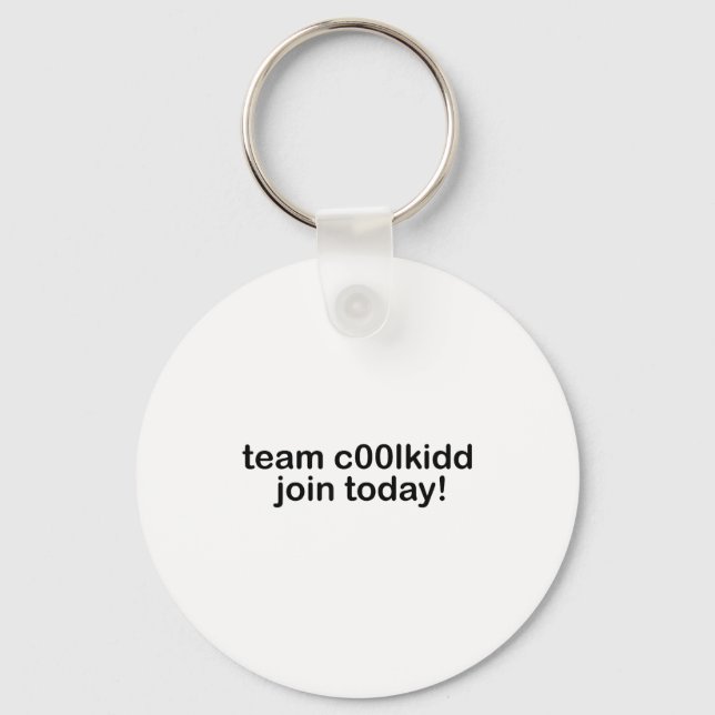 Llavero Team C00lkidd Join Today Kids Funny Quote Cool Kid (Anverso)