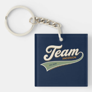 Llavero Team family gathering cold sport logo 