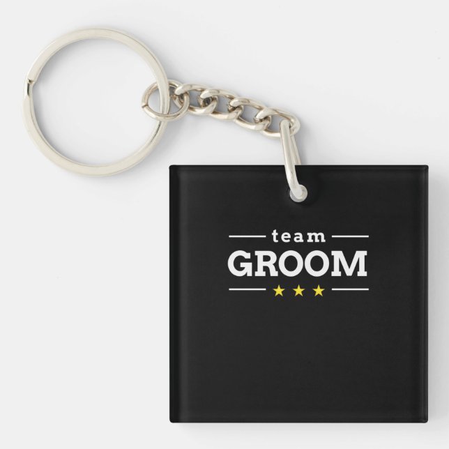 Llavero Team Groom (Frente)