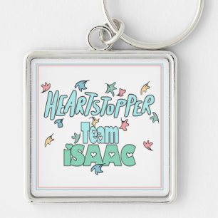 Llavero Team Isaac White