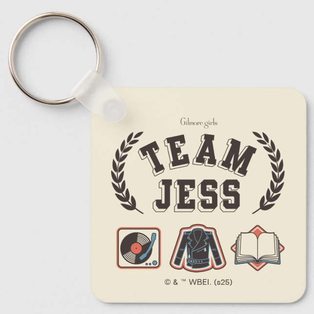 Llavero Team Jess Gilmore Girls Design (Anverso)