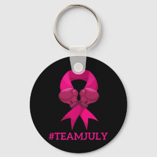 Llavero TEAM JULY Sensibilización sobre el cáncer de mama