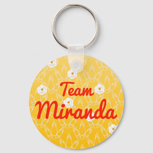 Llavero Team Miranda (Anverso)