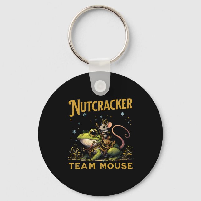 Llavero Team Mouse King Nutcracker Riding Frog Llet Dance  (Anverso)