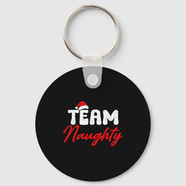 Llavero Team Naughty Funny Christmas Couple Matching Team  (Anverso)