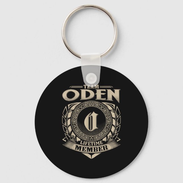 Llavero Team Oden Lifetime Member Funny Oden Family Name V (Anverso)