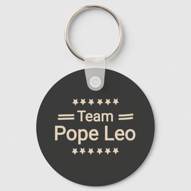 Llavero team pope leo  (Anverso)