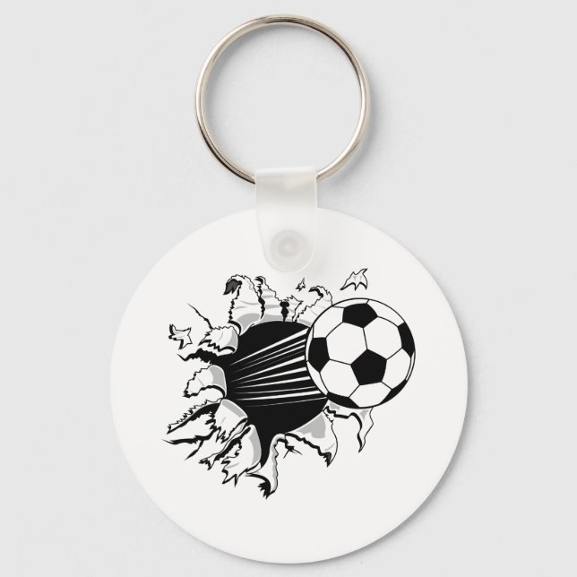 Llavero Tearout de fútbol (Anverso)