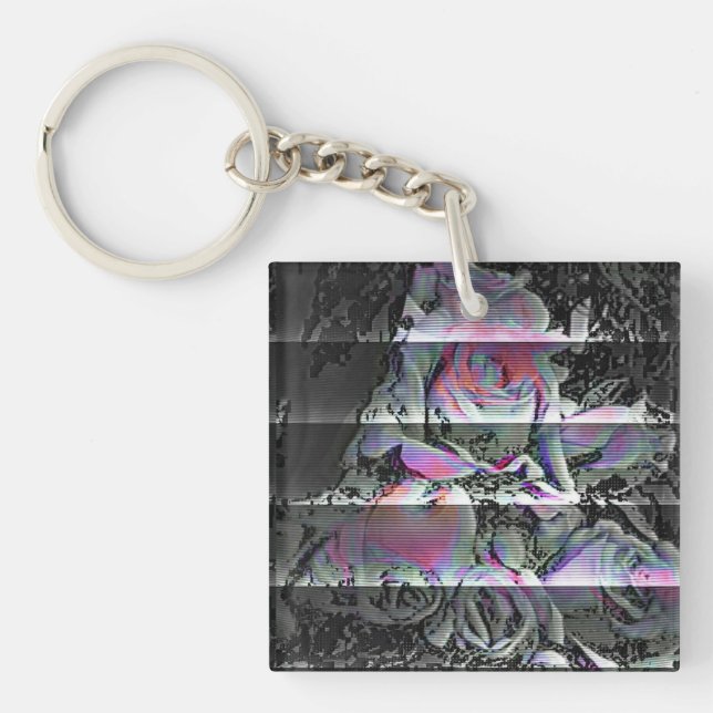 Llavero Techno Bouquet  (Frente)