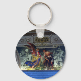 Llavero Techo en el Museo Vaticano en Roma