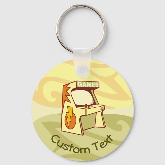 Llavero Tecla Arcade Machine (Anverso)