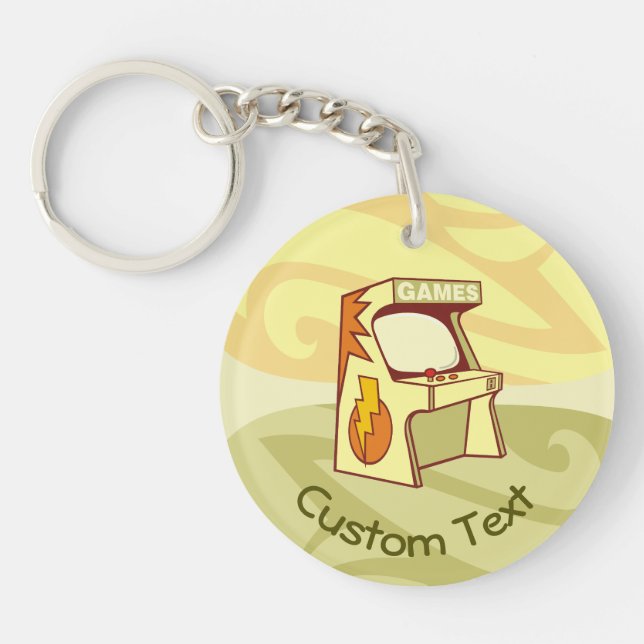 Llavero Tecla Arcade Machine (Frente)