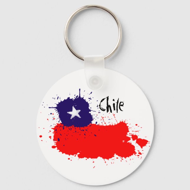 Llavero Tecla artística de Chile (Anverso)