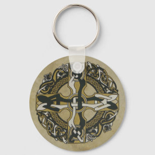 Llavero Tecla Celtic Cross Bodhran