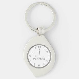 Llavero Tecla con logotipo de reloj NOP
