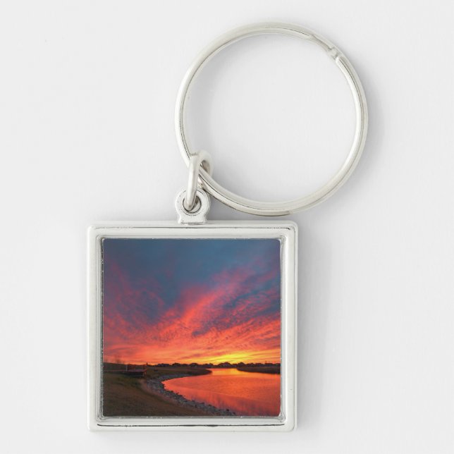 Llavero Tecla cuadrada (Frente)