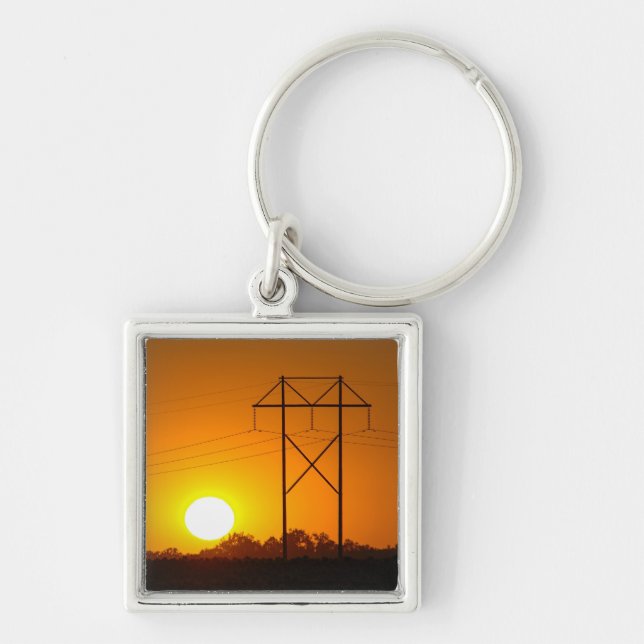 Llavero Tecla cuadrada (Frente)