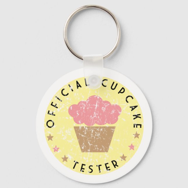 Llavero Tecla Cupcake Tester (Anverso)