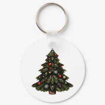 Tecla de árbol de Navidad