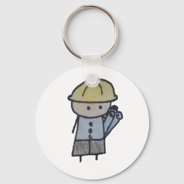Llavero Tecla de arquitecto Little One (Anverso)