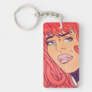 Llavero Tecla de arte pop