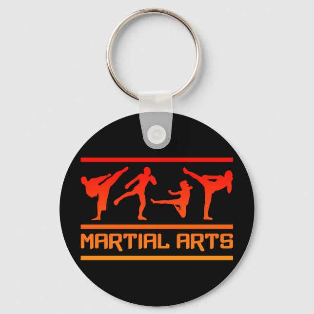 Llavero Tecla de artes marciales (Anverso)