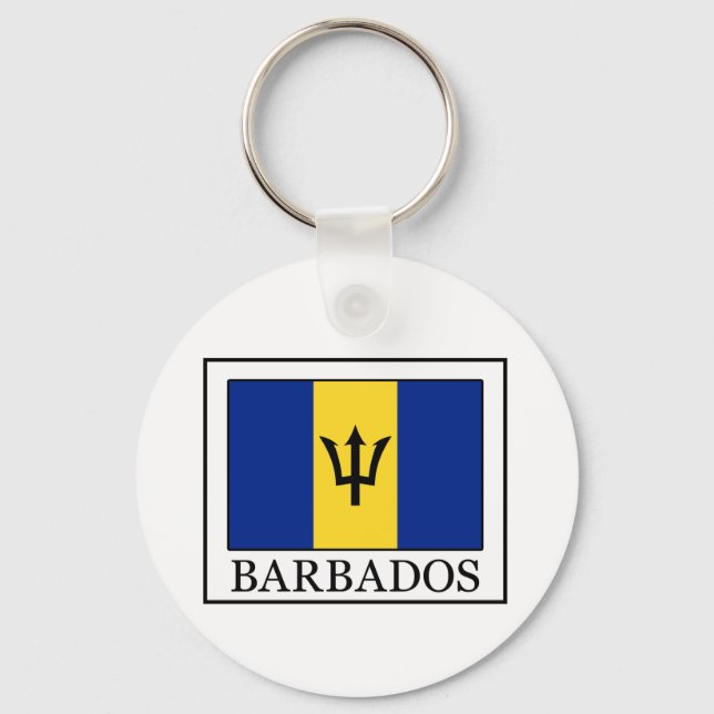 Llavero Tecla de Barbados (Anverso)