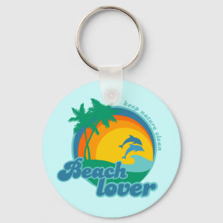 Llavero Tecla de Beach Love