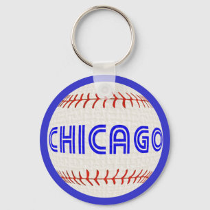 Llavero Tecla de béisbol de Chicago